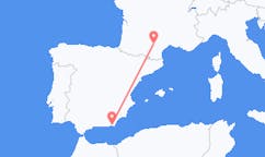 Loty z Castres, Francja do Almerii, Hiszpania