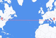 Flights from from Windsor to Skopje