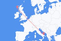 Flights from Bari, Italy to Barra, the United Kingdom