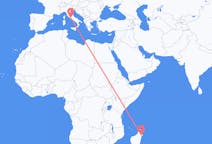 Flights from Maroantsetra, Madagascar to Rome, Italy