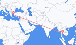 出发地 泰国出发地 芭達亞目的地 希腊希俄斯的航班