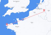 Flights from Maastricht, the Netherlands to Brest, France