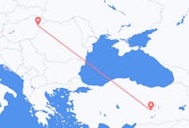 出发地 匈牙利德布勒森目的地 土耳其馬拉蒂亞的航班