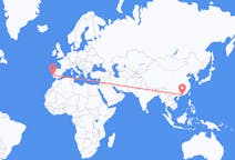 Flyreiser fra Shenzhen, til Lisboa