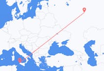 Flights from Cheboksary, Russia to Trapani, Italy