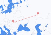 Flyg från Samara, Ryssland till Satu Mare, Rumänien