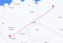 Voos de Bydgoszcz, Polônia para Karlsruhe, Alemanha