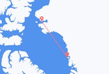그린란드 카낙에서 출발해 그린란드 우퍼나비크에게(으)로 가는 항공편