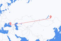 Fly fra Chita til Sochi