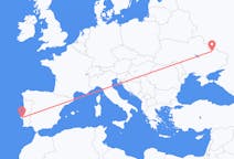 Vluchten van Lissabon, Portugal naar Charkov, Oekraïne