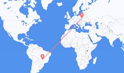 Flights from Rio Verde, Goiás, Brazil to Lublin, Poland