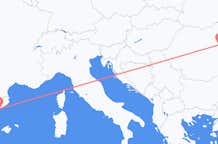 Flights from Bacau to Barcelona
