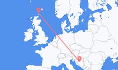Flights from Papa Westray, the United Kingdom to Banja Luka, Bosnia & Herzegovina