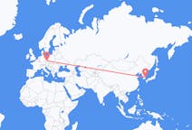 Flyreiser fra Pohang, Sør-Korea til Praha, Tsjekkia