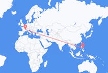 Flights from Legazpi, Philippines to Lyon, France
