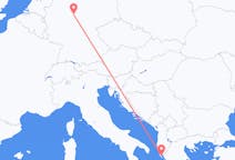 Flights from Kassel, Germany to Corfu, Greece