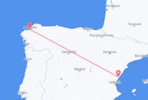 Flights from A Coruña, Spain to Castellón de la Plana, Spain