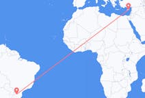 Flyreiser fra Chapecó, til Larnaka