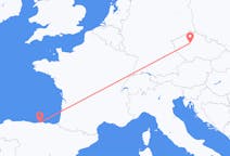 Flyg från Prag, Tjeckien till Santander, Spanien