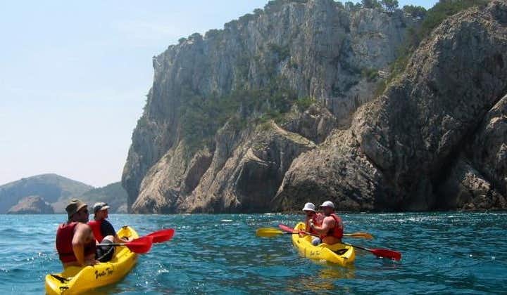 Costa Brava Kayak Experience with Snorkel and Paddle from Barcelona