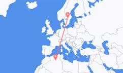 Flyg från Ghardaïa, Algeriet till Oerebro, Sverige