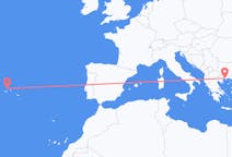 Flights from Graciosa, Portugal to Kavala, Greece