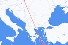 Flights from Sitia to Budapest