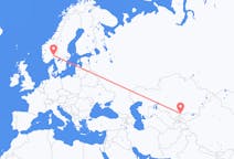 Flights from Taraz to Oslo