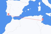 Flyreiser fra Sfax, til Faro-distriktet