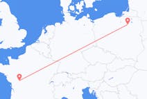 Flights from Poitiers, France to Szymany, Szczytno County, Poland