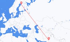 Flights from Jaisalmer, India to Oulu, Finland