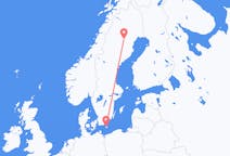 Loty z miasta Bornholm do miasta Arvidsjaur
