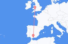 Vluchten van Cardiff, Wales naar Malaga, Spanje