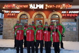 1 day Ski or Snowboard equipment rental in Borovets