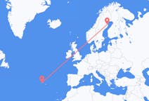 Flights from São Jorge Island, Portugal to Skellefteå, Sweden
