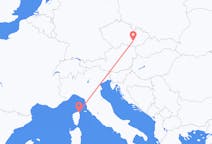 Flights from Bastia, France to Brno, Czechia