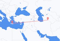 Flyg från Asjchabad, Turkmenistan till Heraklion, Grekland