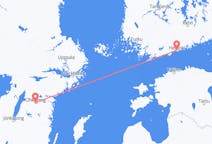 Vluchten van Linköping naar Helsinki