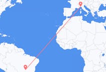 Flights from Goiânia to Genoa