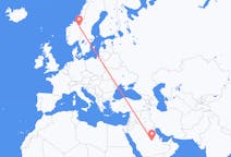 Flights from Riyadh, Saudi Arabia to Røros, Norway