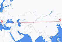 Flyreiser fra Changchun, til Tirana