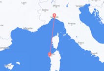 Flights from Alghero, Italy to Genoa, Italy