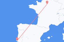 Flyreiser fra Paris, Frankrike til Lisboa, Portugal