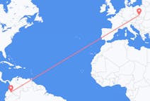 Flyrejser fra Puerto Asís, Colombia til Katowice, Polen