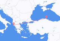 Flyg från Sinop till Korfu