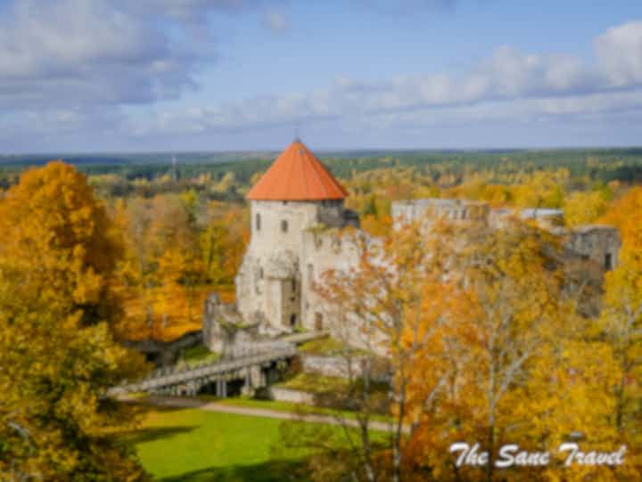 Замки в Cēsis, Латвия