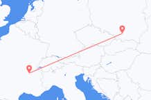 Flyrejser fra Krakow, Polen til Lyon, Frankrig