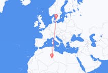 Flights from Illizi, Algeria to Ängelholm, Sweden