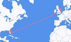 Flyrejser fra Fort Lauderdale, USA til Norwich, England
