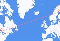Flights from Sault Ste. Marie, Canada to Luleå, Sweden
